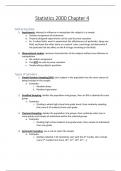 Class notes STAT 2000 &lpar;STAT2000&rpar; 