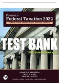 Test Bank For Pearson's Federal Taxation 2022 Corporations, Partnerships, Estates & Trusts 35th Edition All Chapters - 9780137458189