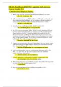 NR601 Final Exam 2023 &sol;2024 Question with Answers &lpar;Latest&comma; Graded A&plus;&rpar;