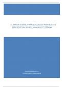 CLAYTON’S BASIC PHARMACOLOGY FOR NURSES 18TH EDITION BY WILLIHNGANZ-TESTBANK