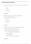 COS1501 Assignment 4 Questions And Answers 