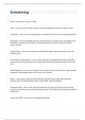 Embalming question & answers 2023 passed
