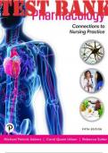 TEST BANK for Pharmacology: Connections to Nursing Practice, 5th edition by ISBN-13: 9780137659166. (Complete Chapters 1-75)
