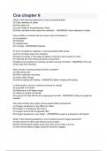 CNA  chapter  6 exam&lpar;Certified Nursing Assistant&rpar;Exam Files Bundled All together&excl;&excl;&lpar;Questions & Answers&rpar;2023&sol;2024 &lpar;Answers 100&percnt; Verified&rpar; A&plus; Graded&period;&period;&period;&period;&period;CNA exam Ch 6  Items Full pack&excl;&excl;Pass guarantee&excl;&excl;&excl;&excl;