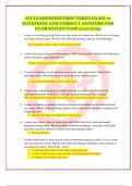ATI LEADERSHIP PROCTORED EXAM 70 QUESTIONS AND CORRECT ANSWERS FOR GUARANTEED PASS 2023-2024