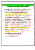 ATI LEADERSHIP PROCTORED EXAM LATEST 2023-2024 GRADED A QUESTIONS AND ANSWERS