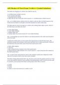 ASE Brakes A5 Test &lpar;Exam 2 with A&plus; Graded Solutions&rpar;