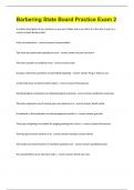 Barbering State Board Practice Exam 2