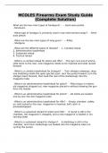 MCOLES Licensing Exams 