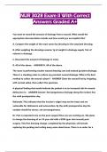NUR 3028 BUNDLED EXAM 