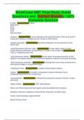 WestCoast EMT Final Study Guide Questions and Correct Answers 100&percnt; Complete Solution