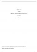 Moderna Essay - BMGT 110: Introduction to Business and Management (GRADED A+)