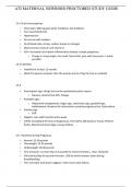 ATI MATERNAL NEWBORN PROCTORED STUDY GUIDE