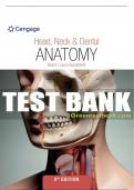 Test Bank For Head, Neck and Dental Anatomy - 5th - 2022 All Chapters - 9780357457122