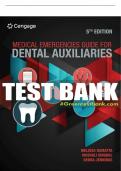 Test Bank For Medical Emergencies Guide For Dental Auxiliaries - 5th - 2022 All Chapters - 9780357456927