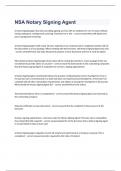 Notary signing test exam 2023 with 100&percnt; correct answers