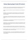 Notary signing test exam 2023 with 100&percnt; correct answers