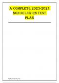 A COMPLETE 2023-2024 NGN NCLEX-RN TEST PLAN-MAIN EXAMINATION AREAS TO FOCUS FOR THE UPCOMING NCLEX-RN