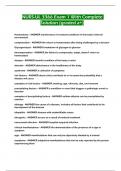 NURS-UL 3366 Exam 1 With Complete Solution &lpar;graded a&plus;&rpar;