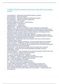 TOMPSC SCCJA Cumulative Exam Study Guide 2023 with complete solution