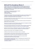 SCCJA Pre-Academy Block 3 Questions And Answers With Latest Updates