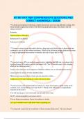 ATI RN VATI NGN COMPREHENSIVE QUESTIONS AND CORRECT ANSWERS&vert;A&plus; GRADE