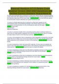 Maternal Newborn ATI B Retake Exam Updated Version 2023 2024 Questions and Verified Correct Answers Guaranteed A&plus;