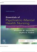 Test Bank for Essentials of Psychiatric Mental Health Nursing 3rd Edition by Varcarolis