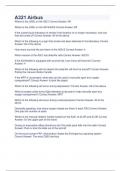 A321 Questions and Answers &lpar;2023&rpar; &lpar;Verified Answers&rpar;