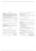 Summary: A-level Statistics - Statistical Distributions summary and revision 