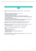 TNCC Written Exam-with 100&percnt; verified 92 Q&A-2023-2024