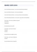 IBHRE CEPS 2018&lpar;updated&rpar;question n answers rated A&plus; passed