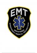 Emergency Medical Technician (EMT) Basic Final Exam-Test Bank 2023/2024|QUESTIONS & ANSWERS |100% VERIFIED ANSWERS(Gold Rated Final Exam SOLVED....100 % Pass Guarantee!!!!