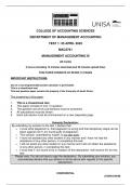 Exam &lpar;elaborations&rpar; Management Accounting III 