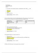 ECN 601 Topic 8 Exam 2 (40 MCQs)