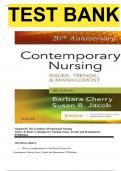 Contemporary Nursing Issues, Trends, & Management 8th Edition by Barbara Cherry, Susan R. Jacob TEST BANK (Verified Edition)