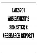 LME3701 Assignment 2 Semester 2 &lpar;RESEARCH REPORT&rpar; Footnotes and Bibliography Included&excl;