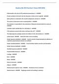 Hondros Bio 253 Practical 1 Exam 2023-2024