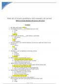 Hesi a2 v2 exam questions and answers all correct 2023