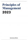 MGMT10002 - Principles of Management SUMMARY NOTES