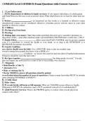  COMLEX Level 2 (ETHICS) Exam Questions with Correct Answers