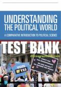 Test Bank For Understanding the Political World: A Comparative Introduction to Political Science 13th Edition All Chapters - 9780137496501