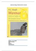 Nederlands; Boekverslag Warenar - P.C. Hooft