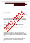 ATI RN  VATI ADULT MEDICAL SURGICAL PROCTORED EXAM 2023 LATEST UPDATE 100&percnt; RATED PASS&excl;&excl;&excl; NEW EXAM&excl;&excl;&excl;&excl;
