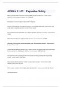 AFMAN 91-201&colon; Explosive Safety  exam 2023 with 100&percnt; correct answers