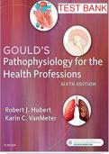 TEST BANK Goulds Pathophysiology for the Health Professions 6th Edition by Robert J. Hubert BS .