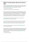 HESI V1 Exam &lpar;mock&rpar; with correct answers 2023 - Copy&period;docx