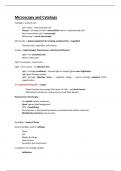Lecture notes - Cell And Molecular Biology &lpar;Microscopy&sol;cytology&rpar;