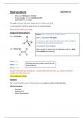 Lecture notes - Cell And Molecular Biology (Hydrocarbons)