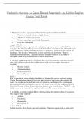 Test bank for pediatric nursing a case-based approach 1st edition tagher knapp chapter 1-34&vert;latest update 2023